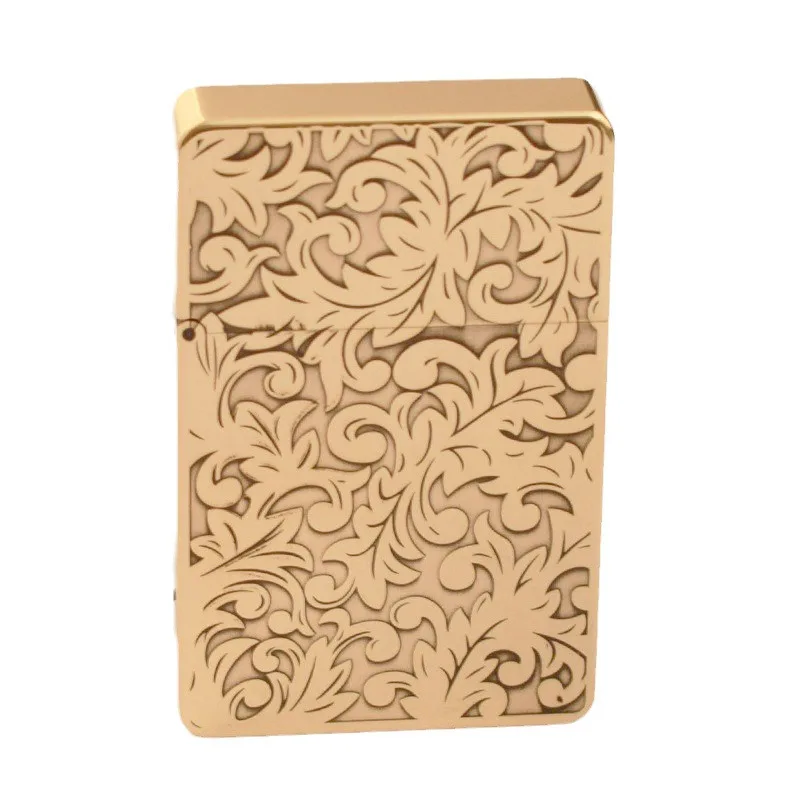 

New Zorro Ultra-thin Pure Copper Lighter, Double-sided Personalized High-end Engraving, A Gift for Your Boyfriend