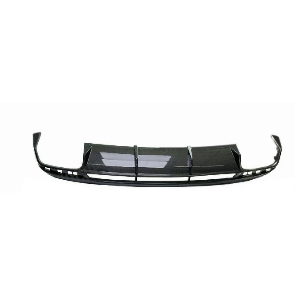 Carbon Fiber Rear Diffuser Lip Spoiler For Benz S Class W217 C217 S63 S65 AMG Coupe 2014-2019 Bumper Guard FRP