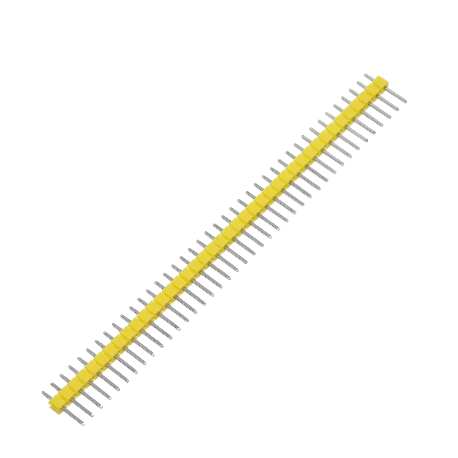 TZT 40 Pin 1x40 Single Row Male 2.54 Breakable Pin Header Connector Strip image 4