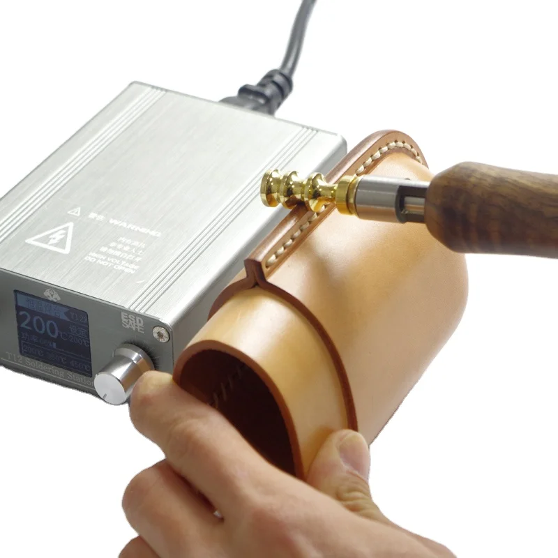 DIY Leather Bag Edge Processing Machine - Electric Iron Creasing Groover