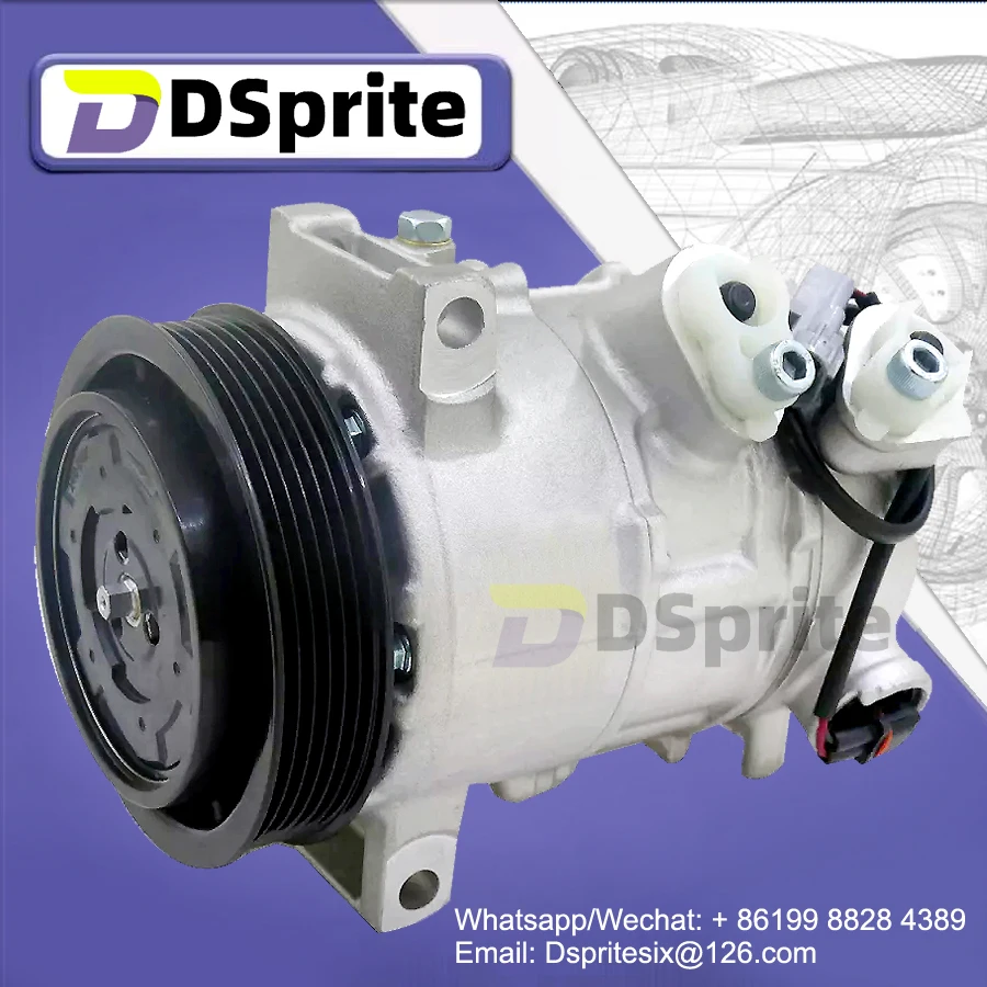 

55111610AC AC Compressor With Clutch For Dodge Caliber Jeep Compass & Patriot 2.0 2.4 - NEW 55111610AB 447150-0751