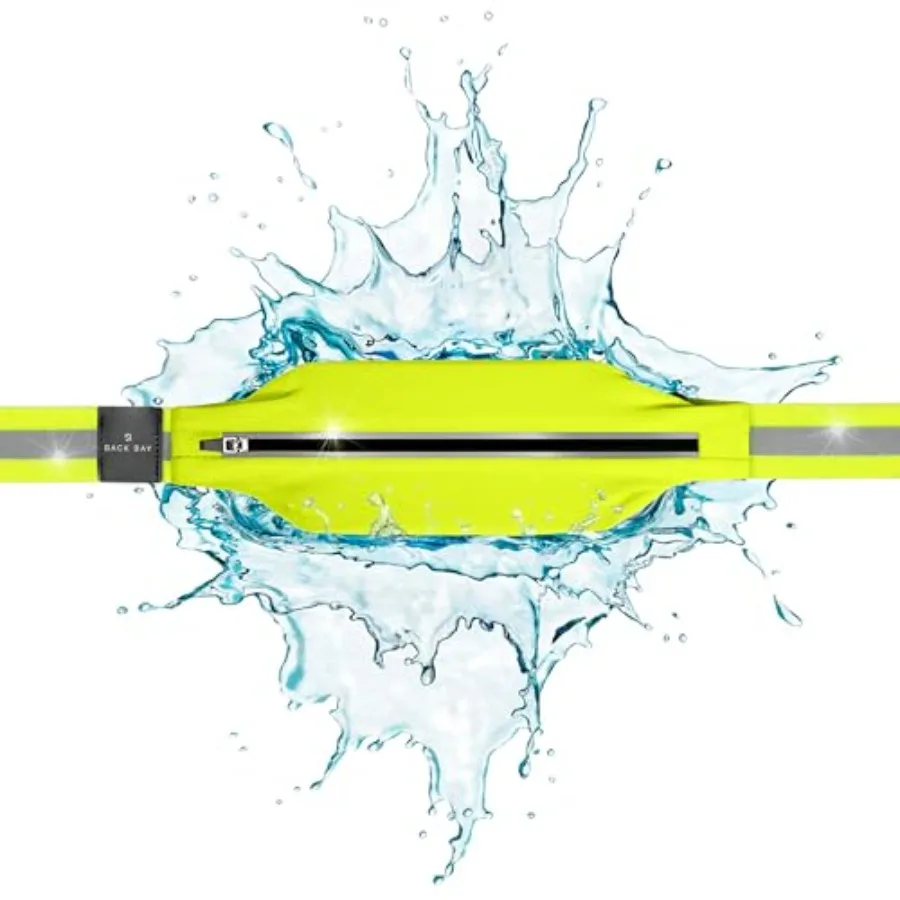 

Светоотражающий пояс для бега Back Bay для женщин и мужчин [подходит для ВСЕХ телефонов], поясная сумка для бегунов, пояс для денег, светоотражающее снаряжение для бега