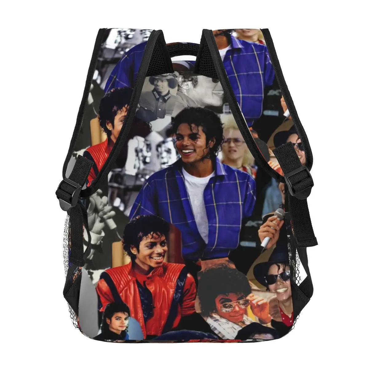 Michael Jackson Backpack for Girls Boys Travel RucksackBackpacks for Teenage School Bag