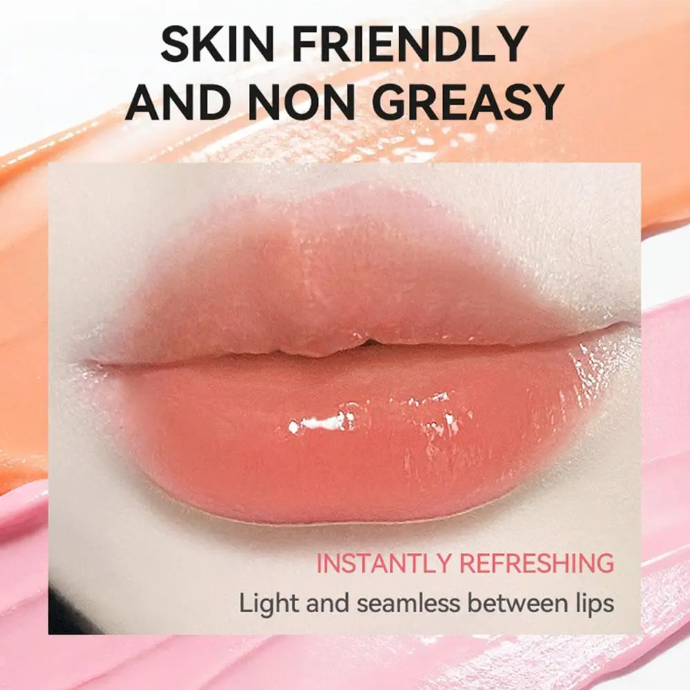 Lucidalabbra Idratante Non Grasso Cambia Colore per Cura Quotidiana, Rossetto Sfumato di Marca, Essenza Nutriente a Penetrazione Profonda