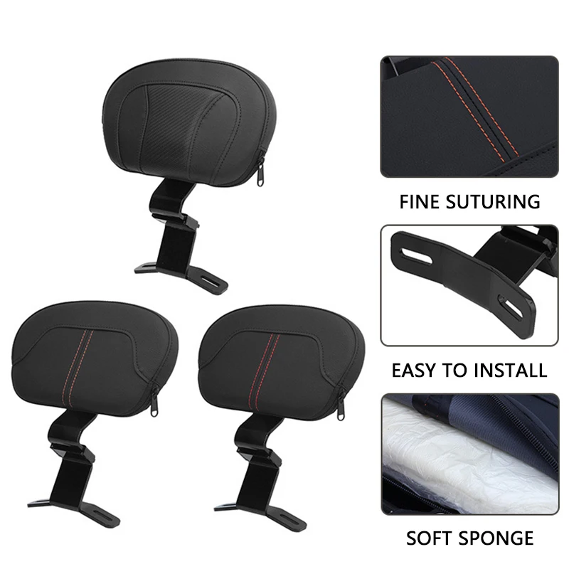 

Передняя спинка водителя мотоцикла, детали для крепления на планку для Harley Touring Road King CVO Road Glide Street Glide 2009-2022