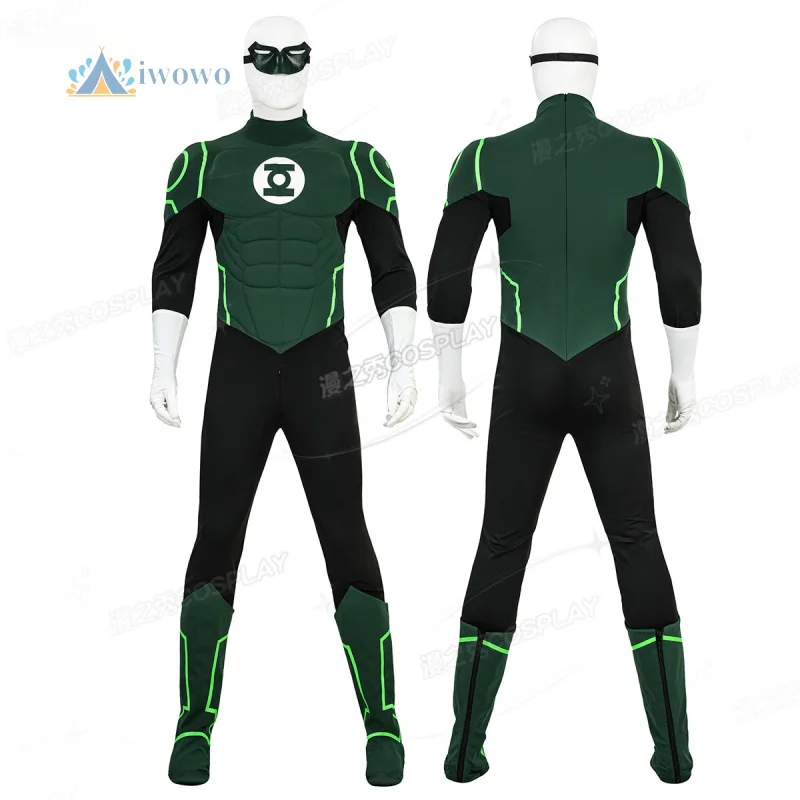 Linterna verde Harold "Hal" Jordan Cosplay juego Rivals disfraz mono uniforme Halloween carnaval fiesta mujeres hombres ropa