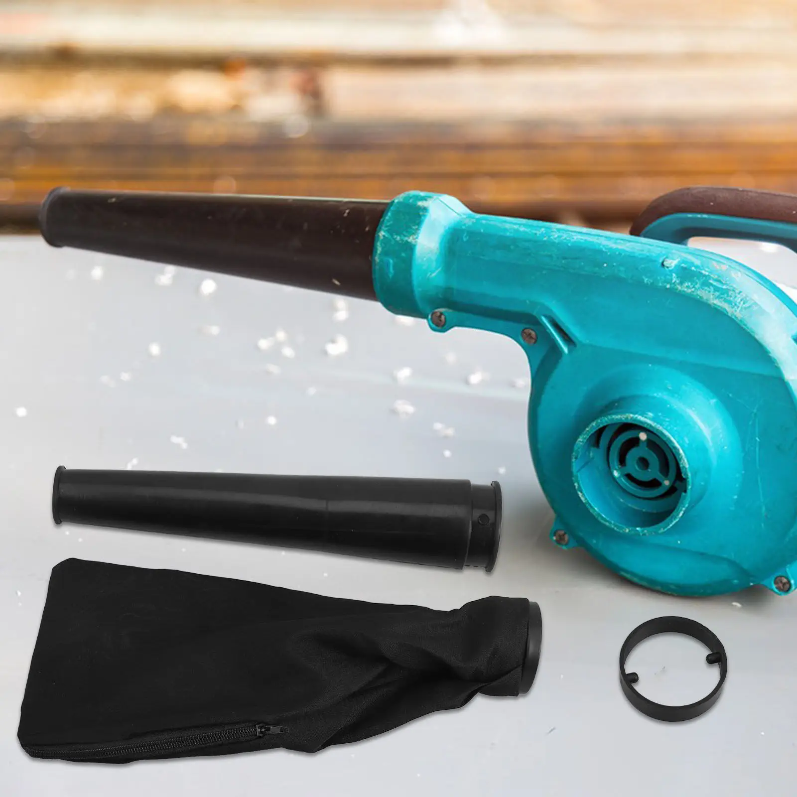 

Черная удлиненная насадка для воздуходувки, сменный аксессуар, мощный концентрированный воздушный поток, насадка для воздуходувки для двора, подъездной дорожки, мастерской