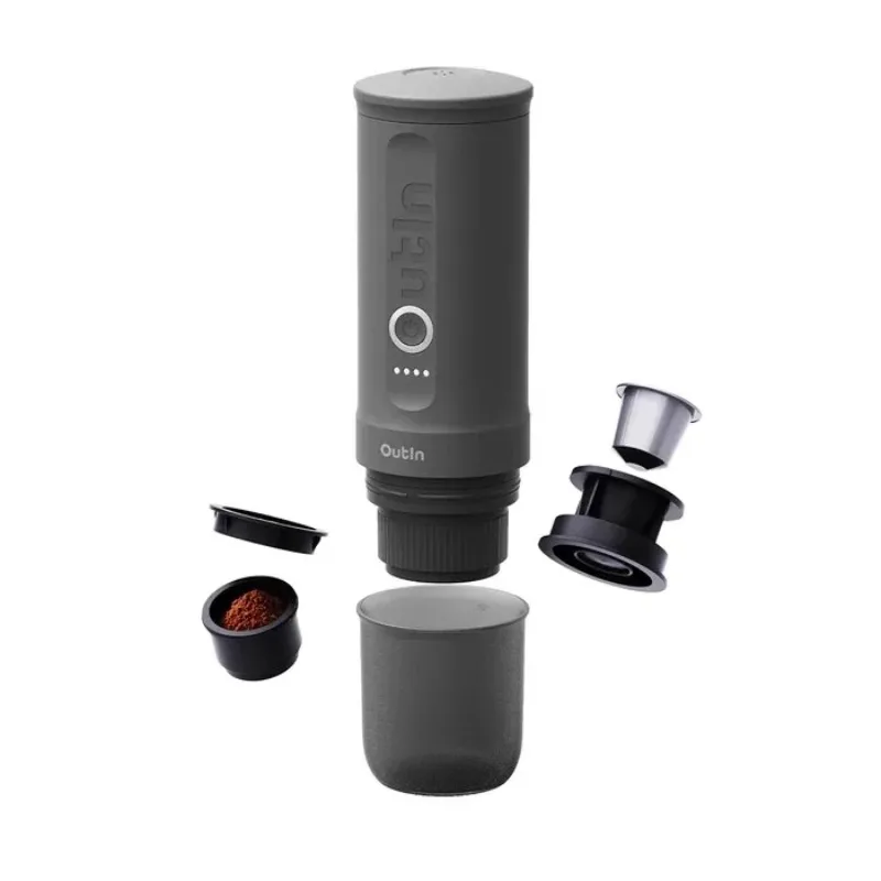 Na-no Portable Handheld Coffee Machine Heated Camping Hiking Automatic Car Small Gift Ultra Light