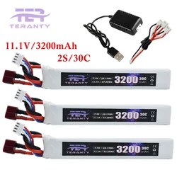 11.1V 3200mAh bateria Lipo do Airsoft Gun Deans T Plug 3s 11.1V akumulator do Mini Airsoft BB pistolet elektryczny pistolety na wodę