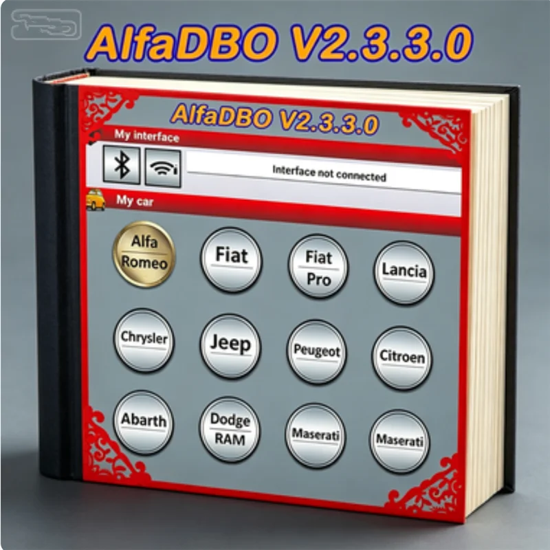 2026 AlfaOBD 2.3.3.0 (for Android) Full Licensed diagnostic RAM Chrysler Jeep Peugeot Citroën Alfa Fiat Lancia Abarth Dodge
