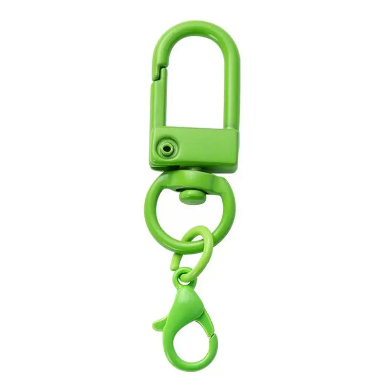 20 قطعة مشبك قفل 12/14/46/21 مللي متر الربيع مشبك قلادة المفاتيح حلية الحرف مشبك DIY بها بنفسك اليدوية مواد المجوهرات