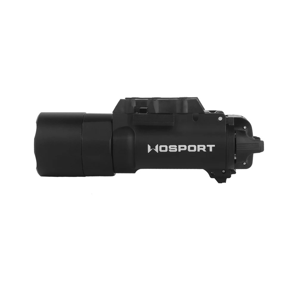 WOSPORT X300-A/800 Lumen Flashlight for Glock Cz-75 Pistol and Tactical Helmet M-LOK Boards