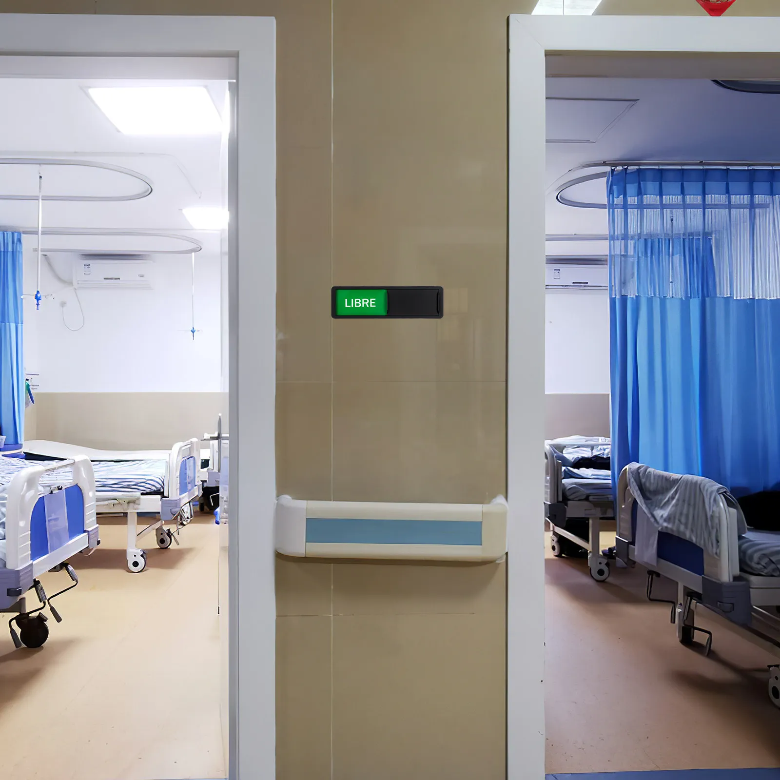 Vacant Occupied Sliding Privacy Door Sign Office Conference Room Hotel Hospital In Use Available Indicator