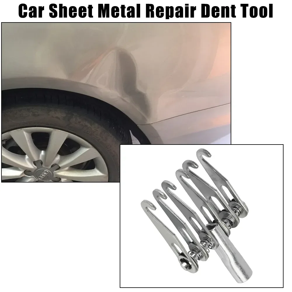 

Car Sheet Metal Repair Auto Body Body Dent Tool M16 Universal Puller Claw Hook Slide Hammer Tool 6 Finger Dent Repair