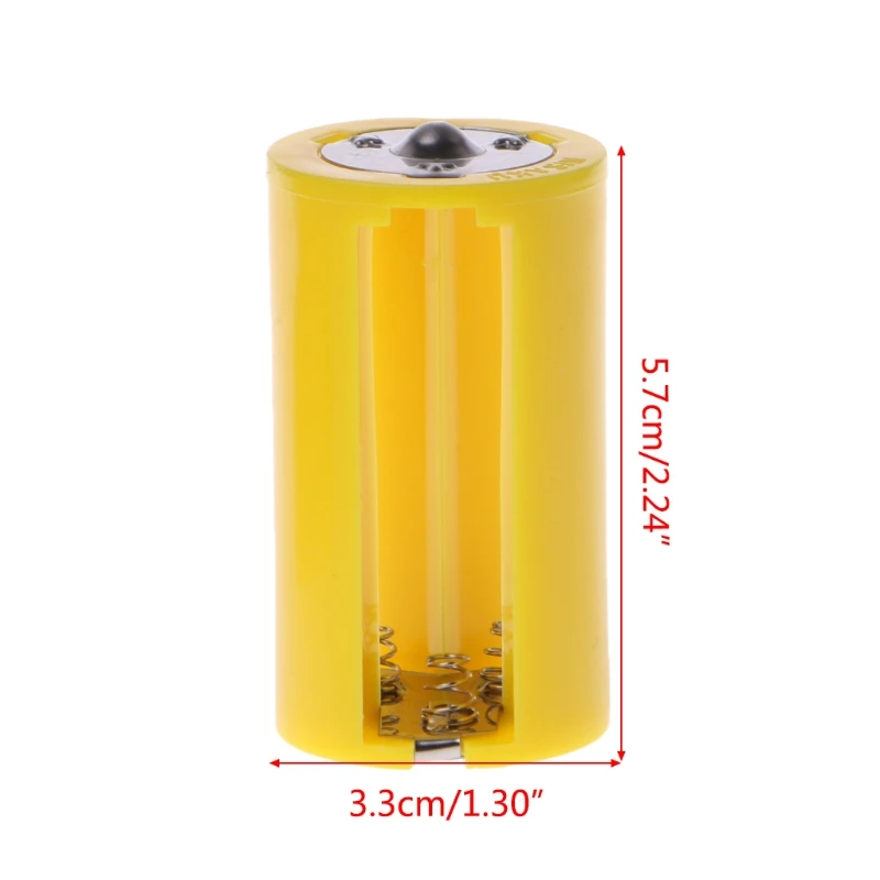 CS1W 3 AA To D Battery Convertor Adapter DIY 3 AA To 1 D Size Battery Holder Cases