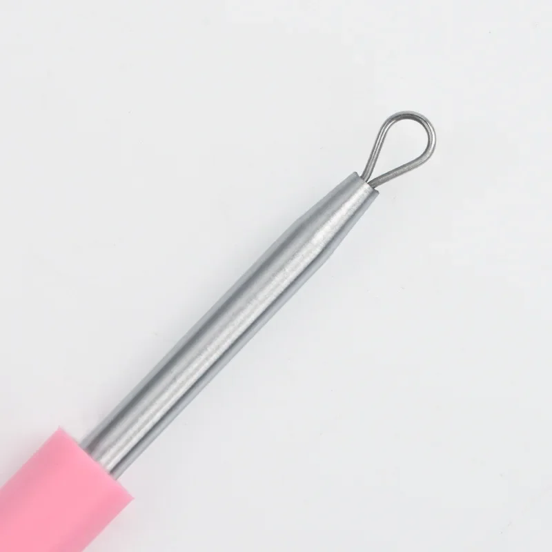 Spoon for Face Cleaning Comedone Extractor Pore Cleaner Black Dot Pimple Blackhead Remover Tool Needles for Squeezing Acne Tools