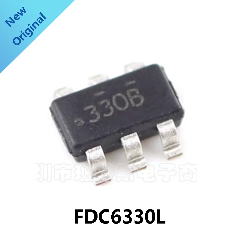 

10Pcs/Lot FDC6330L FDC6330 330J IC PWR SWITCH P-CH 1:1 SUPERSOT6 Chip