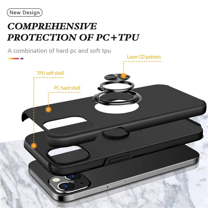 The new Original Outdoor Cover for iphone15 14 13 12 11 Pro Max Plus X XS XR 7 8 SE20 Mini Stand Shock Proof TPU Hard Phone Case