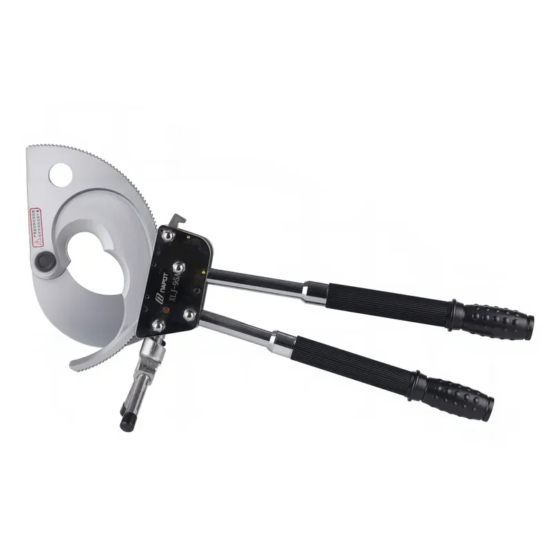 -95A Hand Mechanical Standard Cable Scissors Ratchet Cutter Steel Cutting Tool for Construction and Cable Management