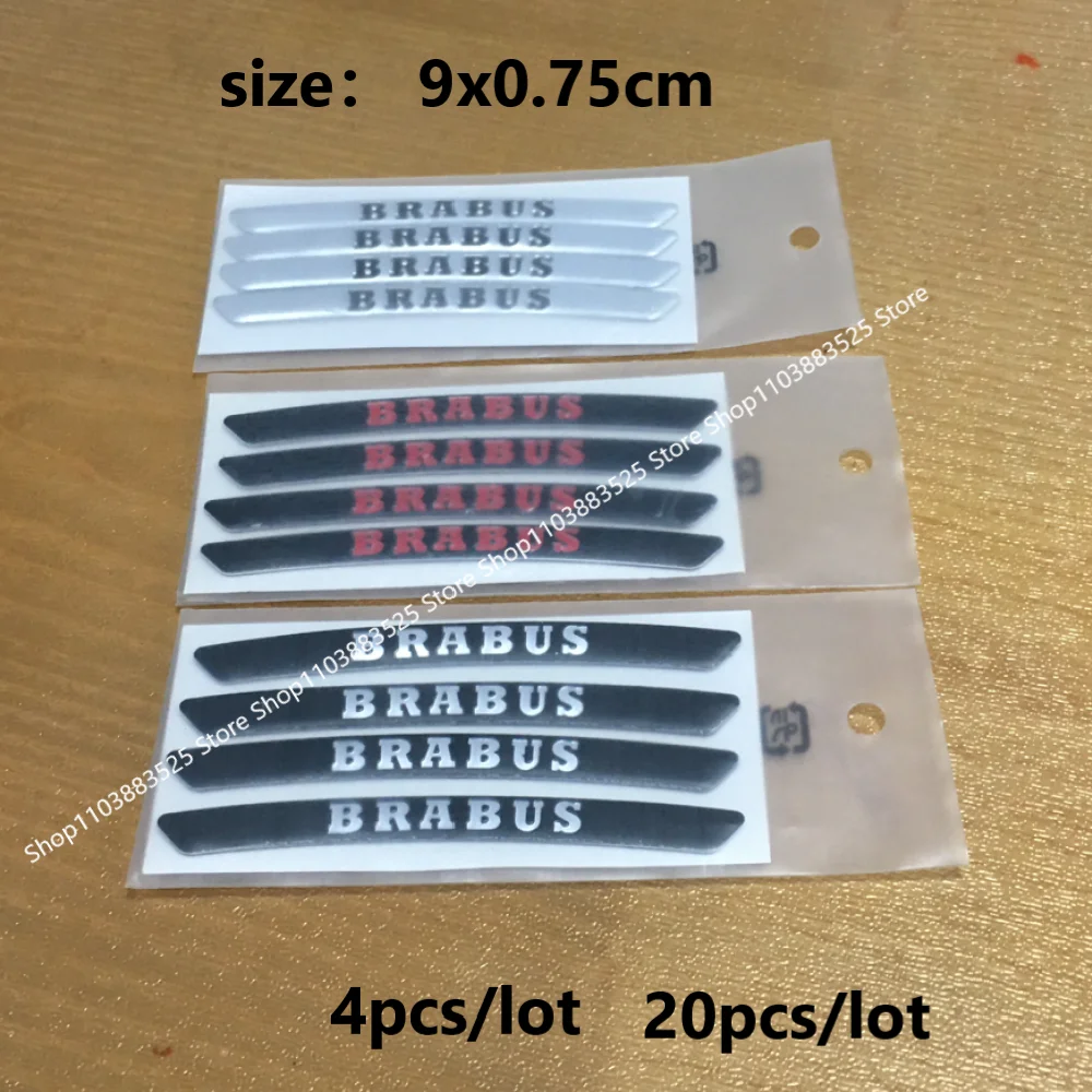 

4pcs/20pcs Car wheel hub sticker with logo for BRABUS W203 W204 W205 W206 W213 W117 W124 W212 W166 W176 W177 GLA GLC CLA CLS
