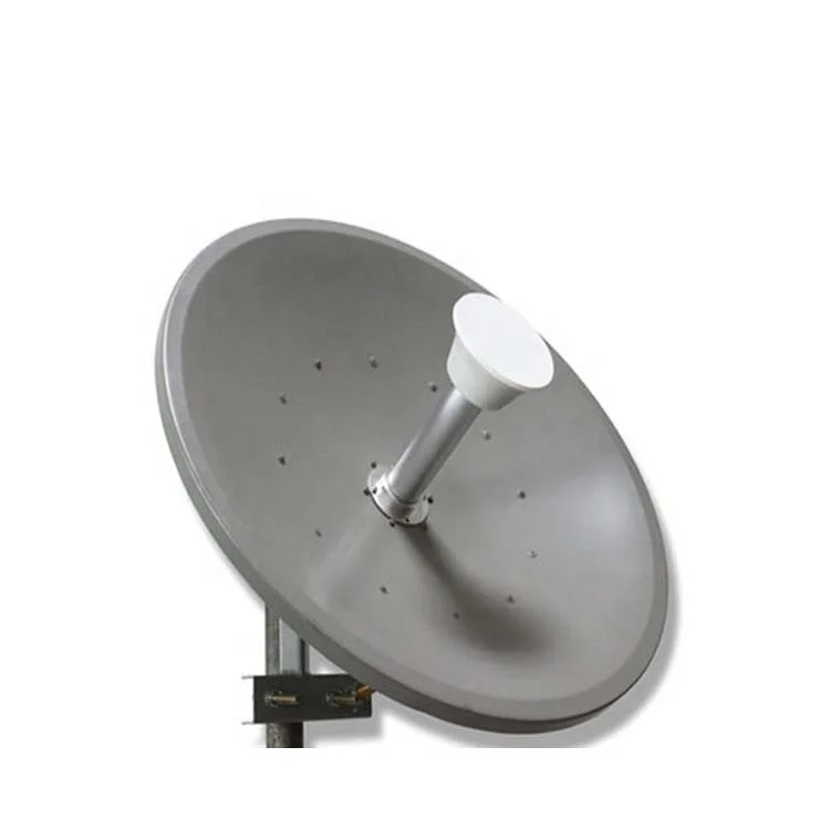 Vegetable leaf-shaped parabolic antenna 2 * 30dBi directional 4G LTE 5G MIMO dual oblique polarization 90cm