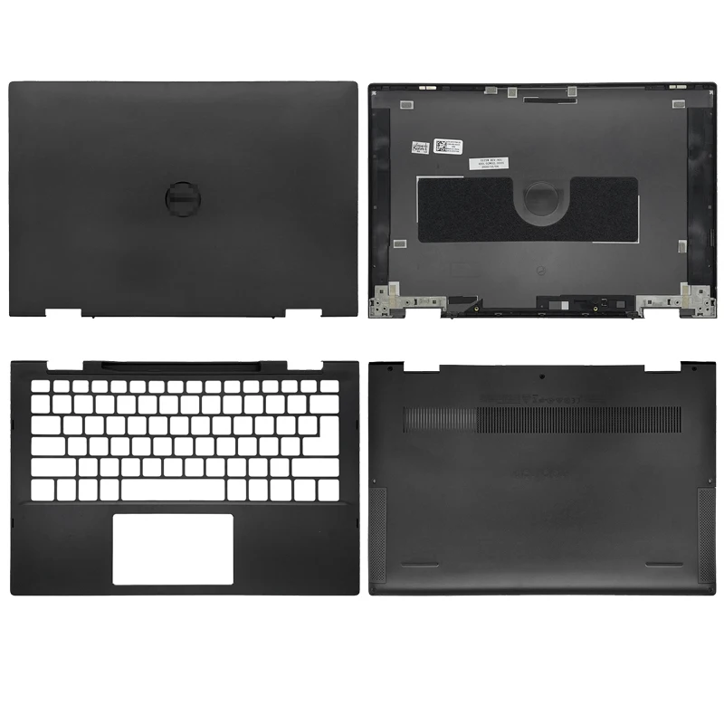 

New Laptop LCD Back Cover For Dell Inspiron 13 7300 7306 2-in-1 0YY7YW 0P0DDV 0FVRYV Palmrest Bottom Case A C D Shell Dark Brown