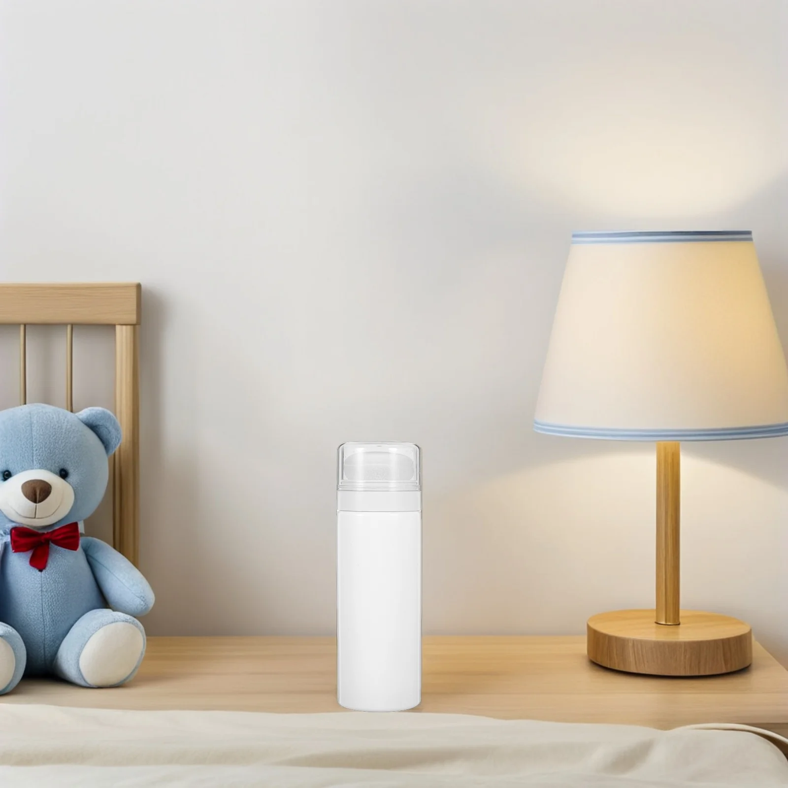 

2pcs Baby Box Travel Talcum Bottle Loose Container Red Jar Powder Container Talcum Powder Bottle Storage Bath