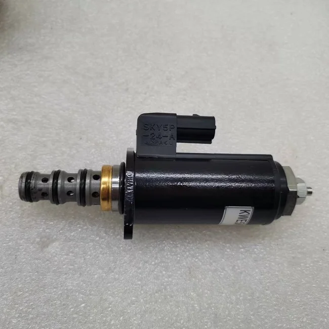 Sk200-6 Sk200-6e Yn35v00039f1 Excavator Spare Parts For Hydraulic Solenoid Valve Assy Yn35v00039f1