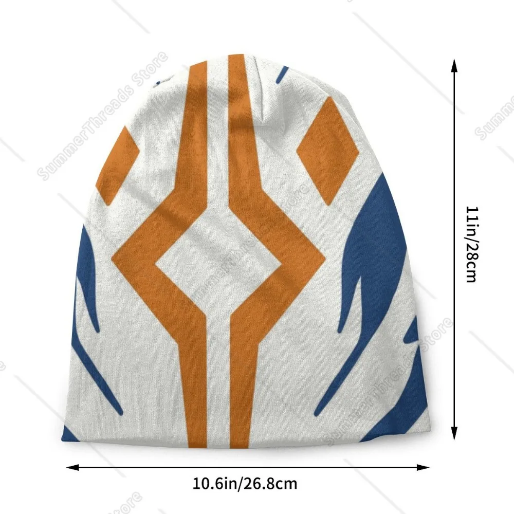 Fulcrum Ahsoka Tano  Beanies Caps Men Women Unisex Trend Winter Warm Knit Hat Adult Sci Fi Tribal Wars Bonnet Hats