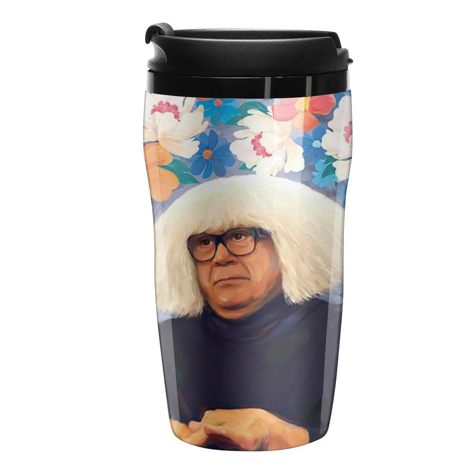 New It_s Alway Sunny In Flowers Travel Coffee Mug Coffee Glasses Thermal Cup For Coffee Mug Coffee Cup