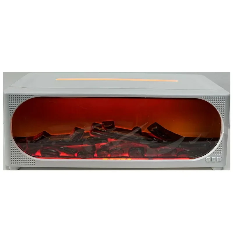 

Имитация камина, угольный увлажнитель воздуха с Bluetooth, стерео, многофункциональный, для ароматерапии, бесшумный туман, увлажнитель воздуха для дома