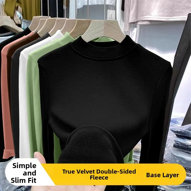 Dwustronna Kamera Mid-Ne Piękna Podstawa irt Damska Nowość Jesień Zima 2024 Ekskluzywna Sensacja Super Przystojna Inne...