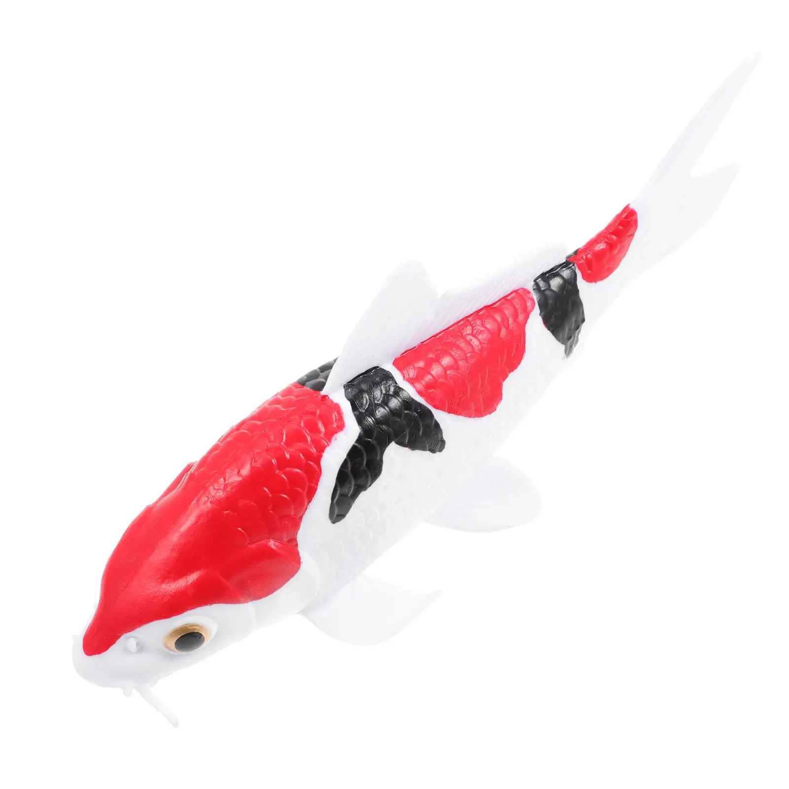 

1Pcs Simulated Koi Fish Creative Plastic Decor for Desktop Office Home Decoration Delicate Fish Adornment Plastic Adornment