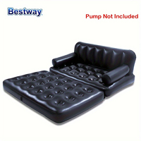 Bestway 75054 Inflatable Sofa, Outdoor Blow Up Sofa Bed Inflatable Sofa, Adult Inflatable Chair, Double Bed Size