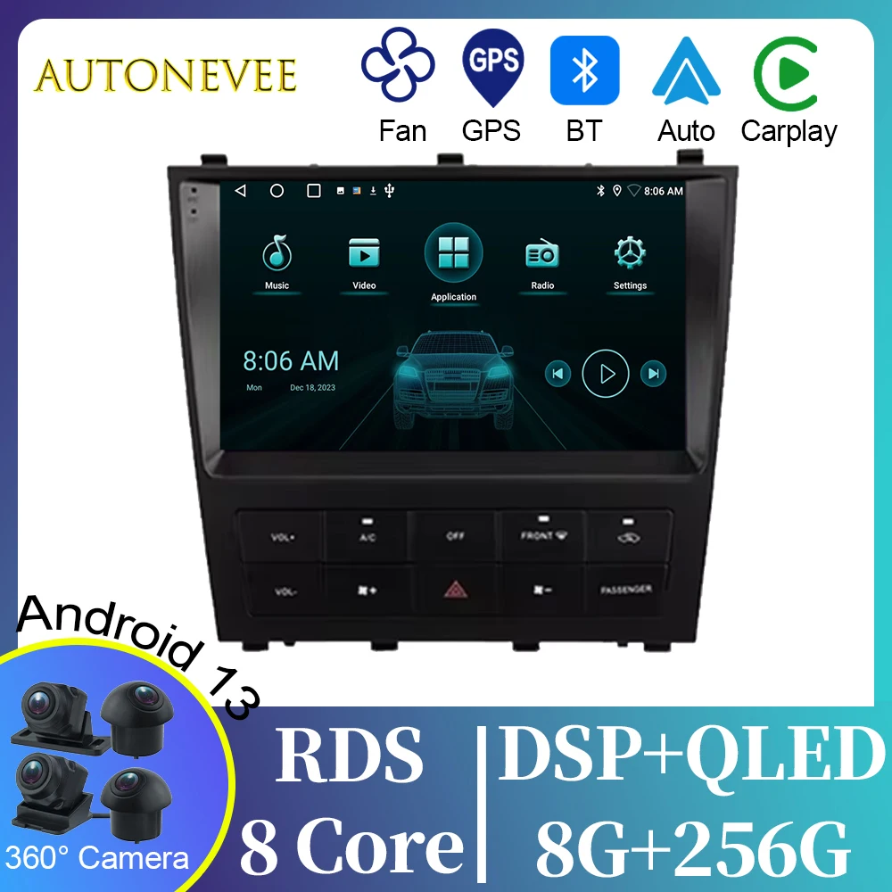 Android For Lexus IS200 XE10 1999 - 2005 Car Player Auto Radio Multimedia GPS Video Navigation Carplay Screen Monitor Stereo DVD