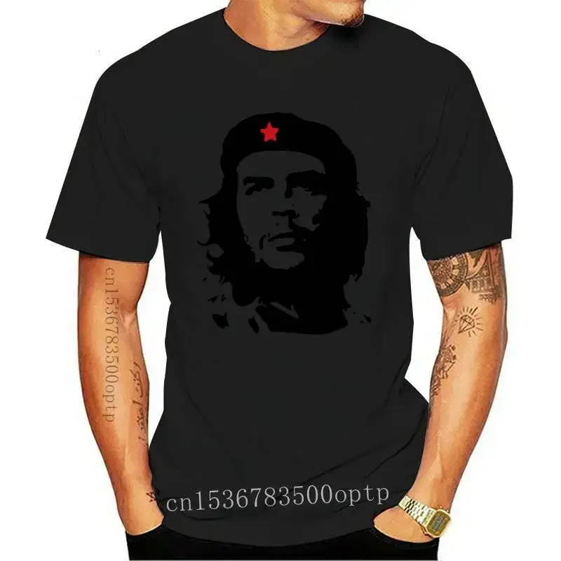 New Che Guevara T-Shirt Silhouette Iconic Retro Political Revolution Cuba S-5XL Top(1)