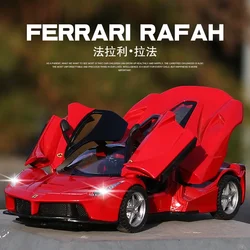 1:32 Ferrari Laferrari Alloy sports car model decorations for children's toys and gifts ound and Light Kids Gifts