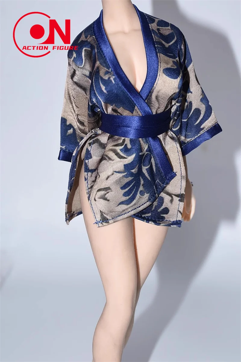 تخصيص 1/6 أنثى كيمونو يوكاتا رداء الحمام القديم الملابس نموذج صالح 12 ''ورلد بوكس AT202 أنثى الجندي عمل الشكل