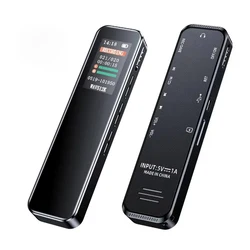 Digital Voice Recorder Pen Max Support 128G TF Card Portable MP3 Player Audio Recorder With 1536Kbps Recording Work Interviews