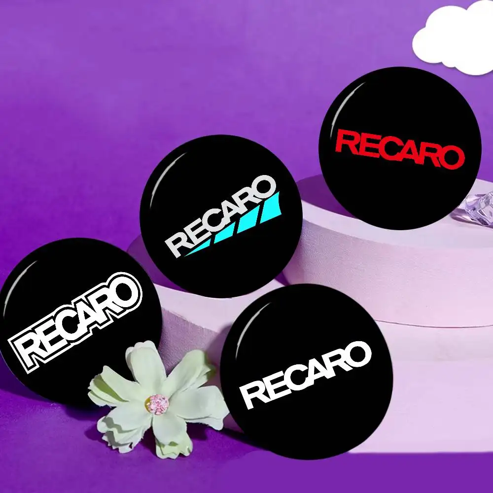 Pattern Recaro Soft Button Pin Bright Printed Icon Gift For Friends Badge Collar Brooch Lapel Pin Metal