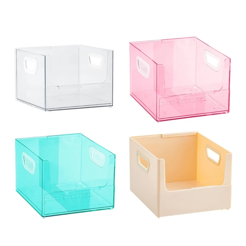 

Plastic Document File Organiser Filing Storage Box with Handle, Expanding Bookend Folder Box File Storage and Filing Box