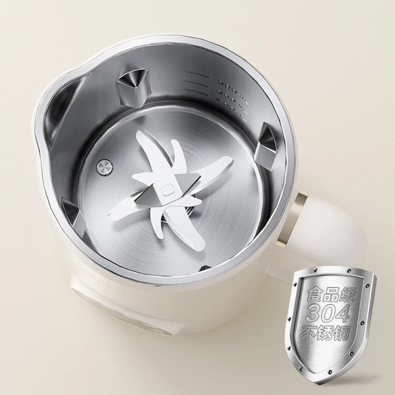 Mesin penghancur dinding untuk susu kedelai, mesin penghancur dinding pembuat susu kedelai elektrik Blender pencampur makanan, pembuat susu kacang 110V/220V