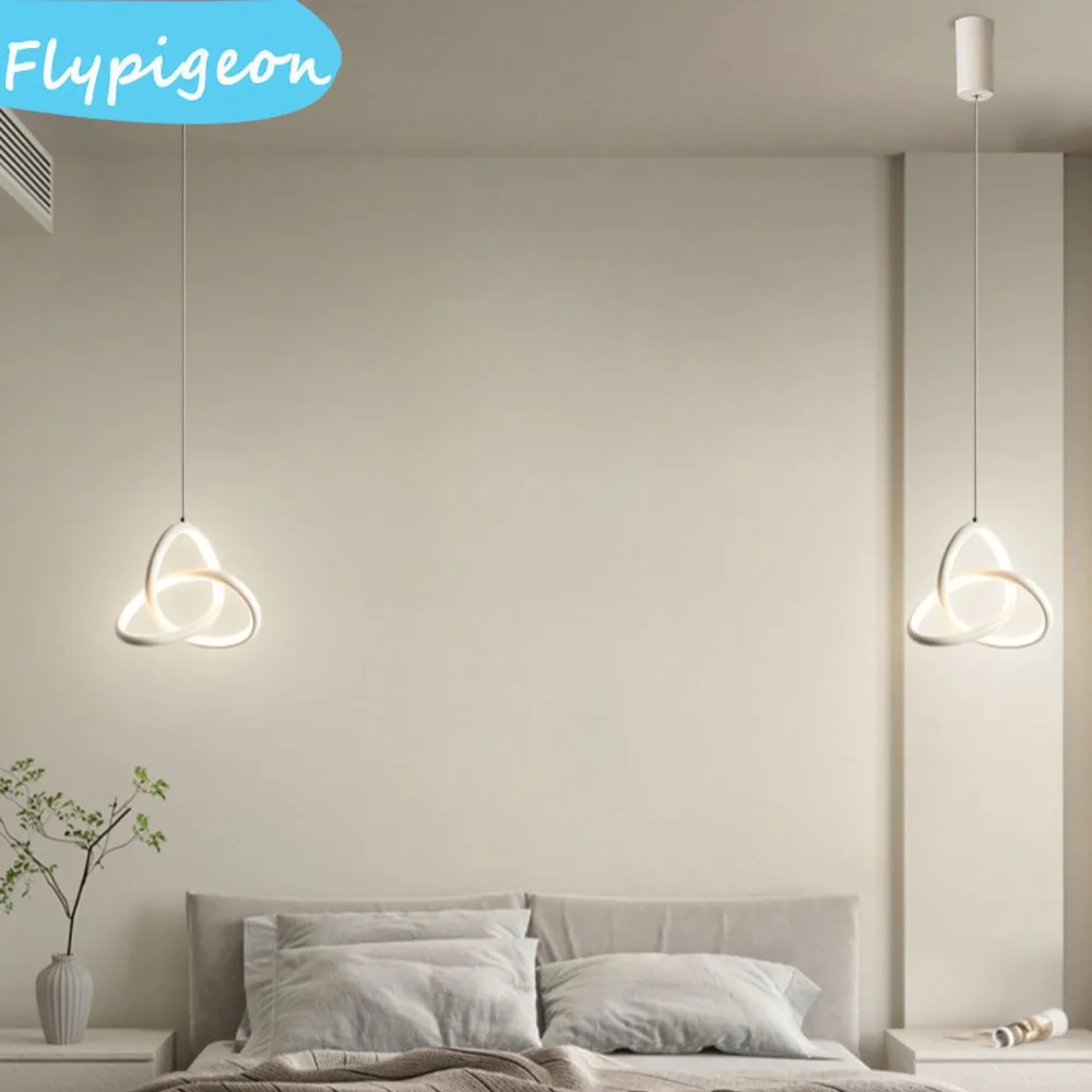 

Nordic LED Iron Chandelier Design For Bar Bedroom Study Touch Atmosphere Living Room Bedside Lamp Lighting Decor