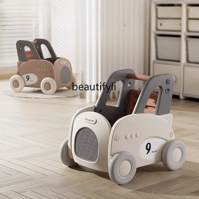 Walker Baby-Poussette jouet 3 en 1, multifonctionnel, pour bébé de 1 an et demi