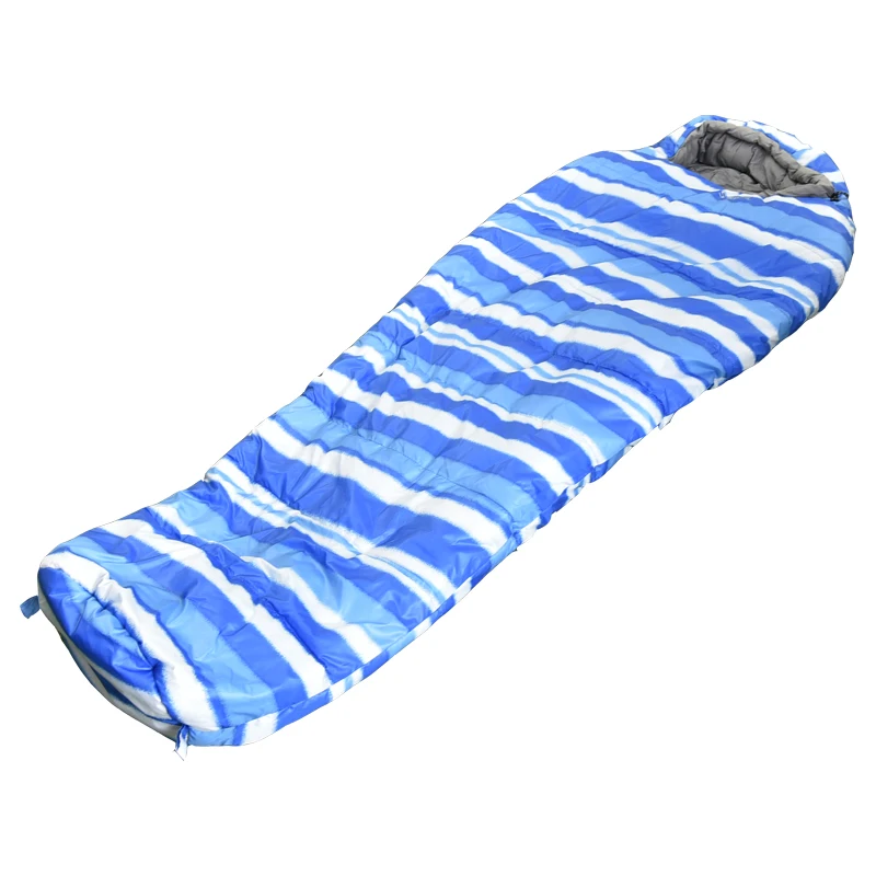 

Eco-Friendly Fabric Stylish Warm Mountaineering Mummy 4 Season 0 Degree Backpacking Thick Sleeping Bag for Extreme Cold Weather