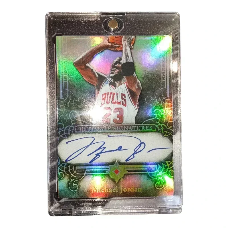 SPORTS Homemade Star Cards DIY Michael Jordan Refractor Cards Card Bricks Collection Holiday Gifts Red Bull Limited signatures