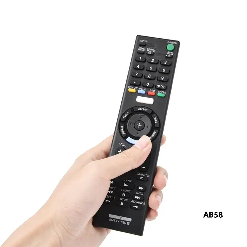 2X Smart TV Fernbedienung Für Sony Rmt-Tx102u Für Rmt-Tx100d Rmt-Tx101j Rmt-Tx101d Rmt-Tx100e Rmt-Tx101e Rmt-Tx200