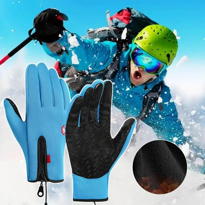 Hand Warmers Gloves Rechargeable USB Heated Gloves Unisex Adjustable Mittens Warm Gloves For Outdoor Activities