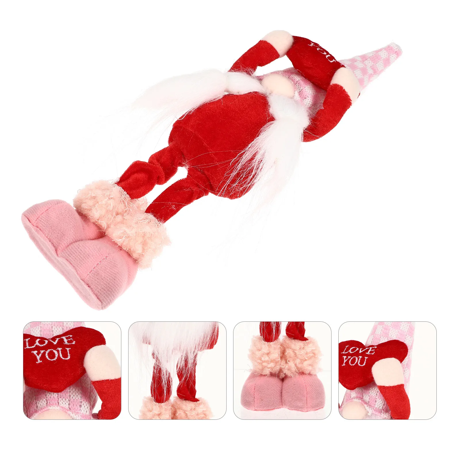 

Valentines Gnome Decor Swedish Tomte Love Heart Standing Home Decoration Valentine Day Ornament Cute Nordic Nordic Gift