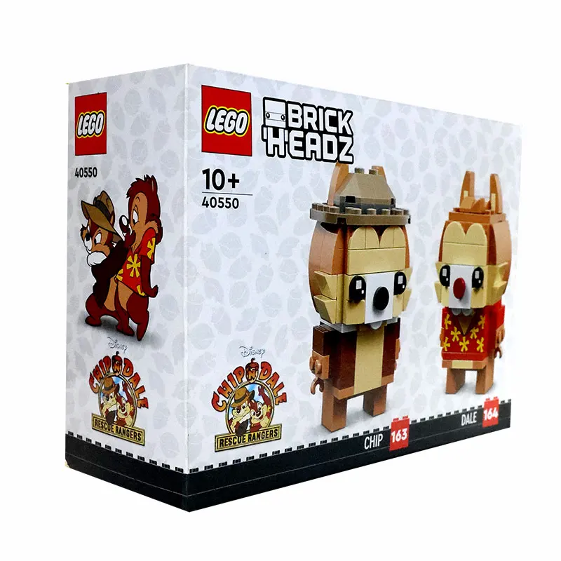 LEGO 40550 Qiqi and Titi Squirrel Squarehead Assembly Toy Building Blocks